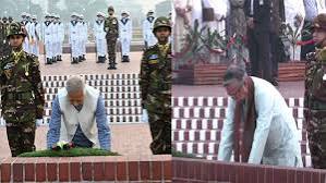 জাতীয় স্মৃতিসৌধে রাষ্ট্রপতি ও প্রধান উপদেষ্টার শ্রদ্ধা