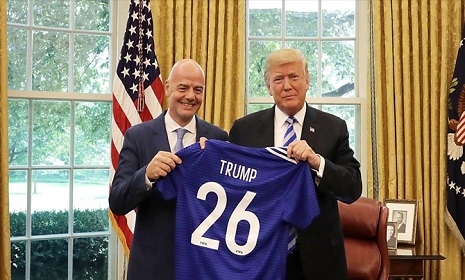 “বিশ্ববাসী আমেরিকায় স্বাগত”