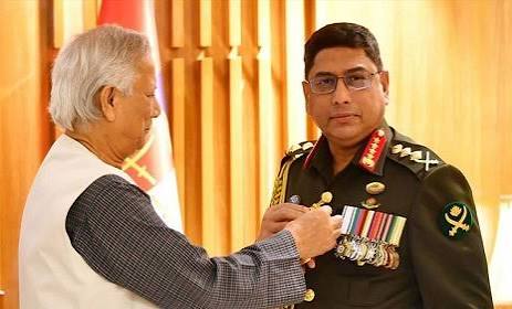 ‘সেনাবাহিনী পদক’ পেলেন সেনাপ্রধান