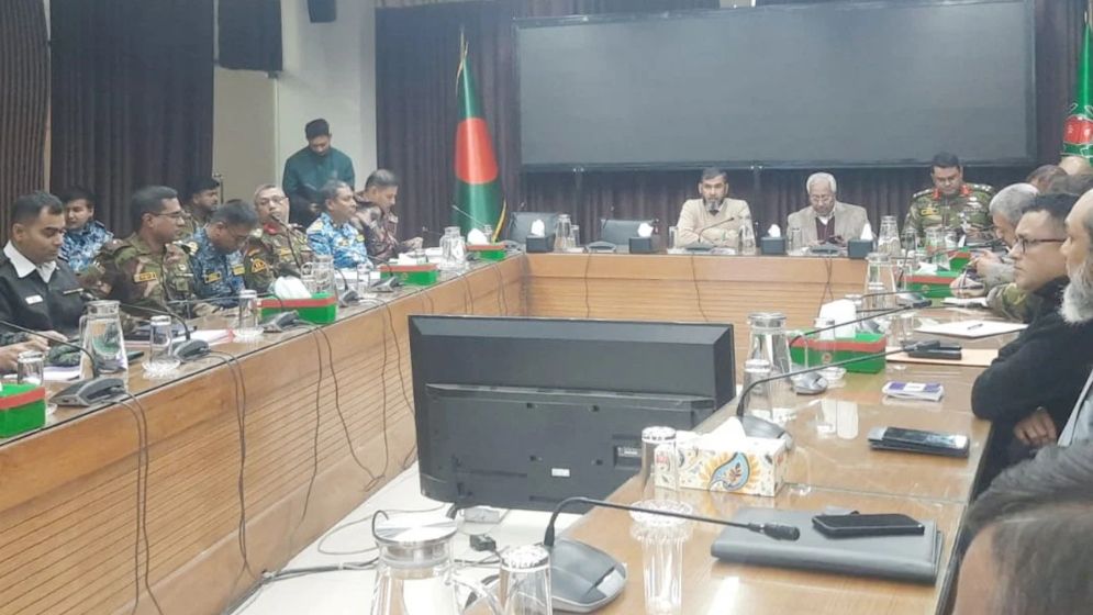 সশস্ত্র বাহিনীসহ ১৬ নিরাপত্তা সংস্থার সঙ্গে ইসির বৈঠক