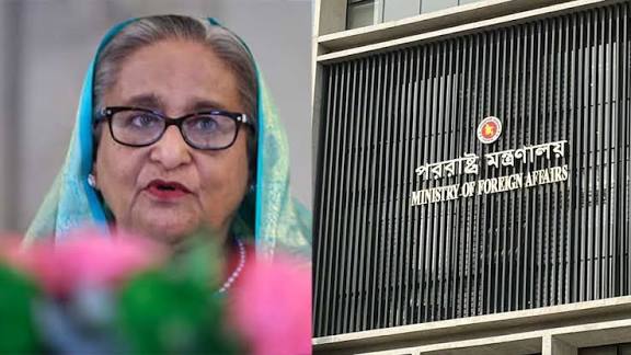 দিল্লিতে প্রকাশ্য অনুষ্ঠানে হাসিনার বক্তব্য: ঢাকার ক্ষুব্ধ প্রতিক্রিয়া