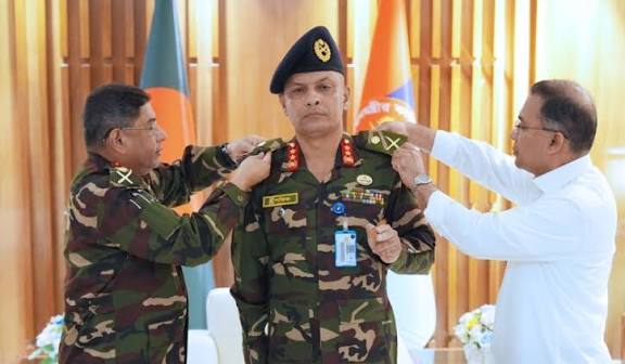 সশস্ত্র বাহিনী বিভাগের নতুন প্রিন্সিপাল স্টাফ অফিসারের দায়িত্ব গ্রহণ