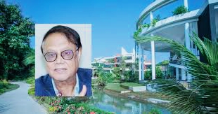 বালিকা বিদ্যালয়ে গভর্নর মনসুরের স্পা-রিসোর্ট