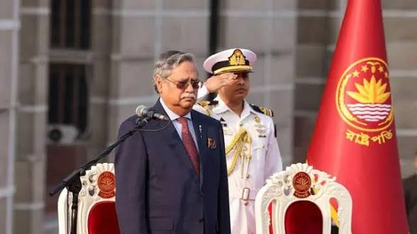 পদত্যাগ করলেন রাষ্ট্রপতি সাহাবুদ্দিন