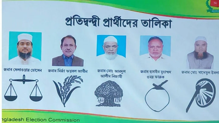 ঠাকুরগাঁও-১ উপনির্বাচনে প্রতীক পেলেন ৫ প্রার্থী